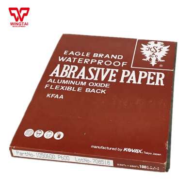 Japan KOVAX Waterproof Abrasive Paper Aluminum Oxide KAFF